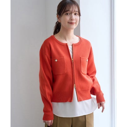 ロペピクニック ROPE' PICNIC 裾切替ラウンドヘムロングスリーブTシャツ （ホワイト系（12））｜詳細画像