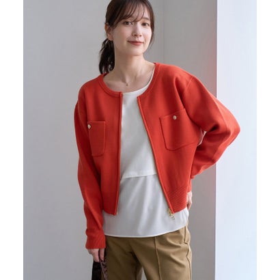 ロペピクニック ROPE' PICNIC 裾切替ラウンドヘムロングスリーブTシャツ （ホワイト系（12））｜詳細画像