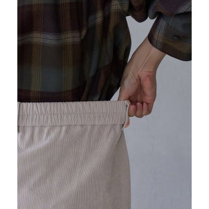 ロペピクニック ROPE' PICNIC トリコットコーデュロイジャージーパンツ （グレー（07））｜詳細画像