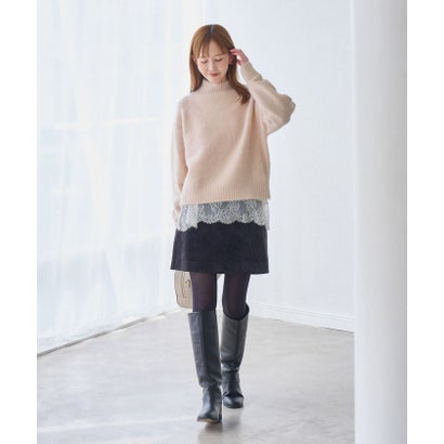 ロペピクニック ROPE' PICNIC FOX BLEND ハイネックニットプルオーバー （ベージュ系（28））｜詳細画像