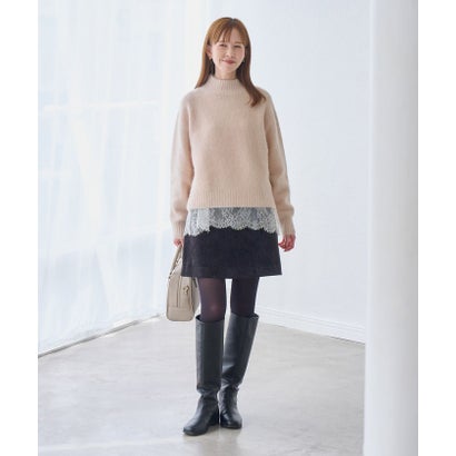 ロペピクニック ROPE' PICNIC FOX BLEND ハイネックニットプルオーバー （ベージュ（27））｜詳細画像