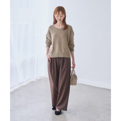 ロペピクニック ROPE' PICNIC FOX BLEND Vネックニットプルオーバー （ベージュ（27））｜詳細画像