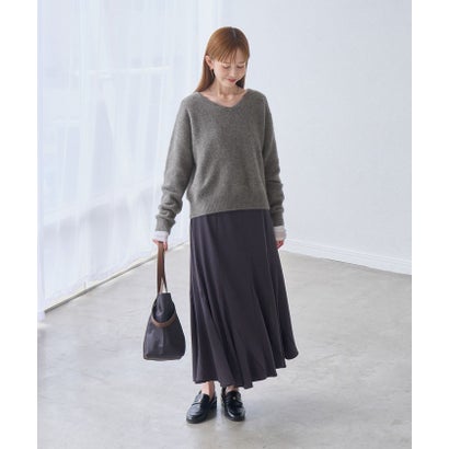 ロペピクニック ROPE' PICNIC FOX BLEND Vネックニットプルオーバー （ベージュ（27））｜詳細画像