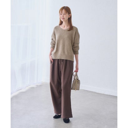 ロペピクニック ROPE' PICNIC FOX BLEND Vネックニットプルオーバー （ピンク（63））｜詳細画像