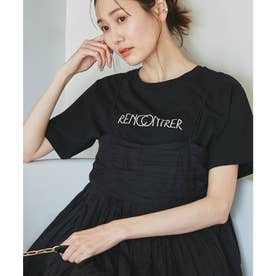 RENU/ロゴ&フォトTシャツ （ブラック（01））