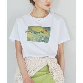 RENU/ロゴ&フォトTシャツ （ホワイト（10））