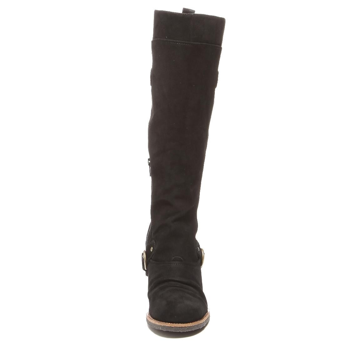 アンド ルージュ シャーリングロングブーツ / & ROUGE SHIRRING BOOTS 
