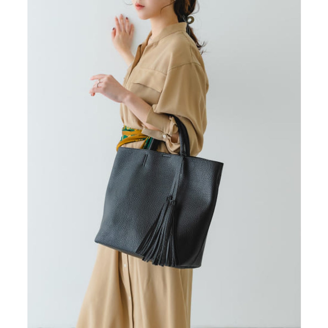 ロデスコ RODE SKO 【予約】タッセル軽量2WAYシンプルトートバッグ 