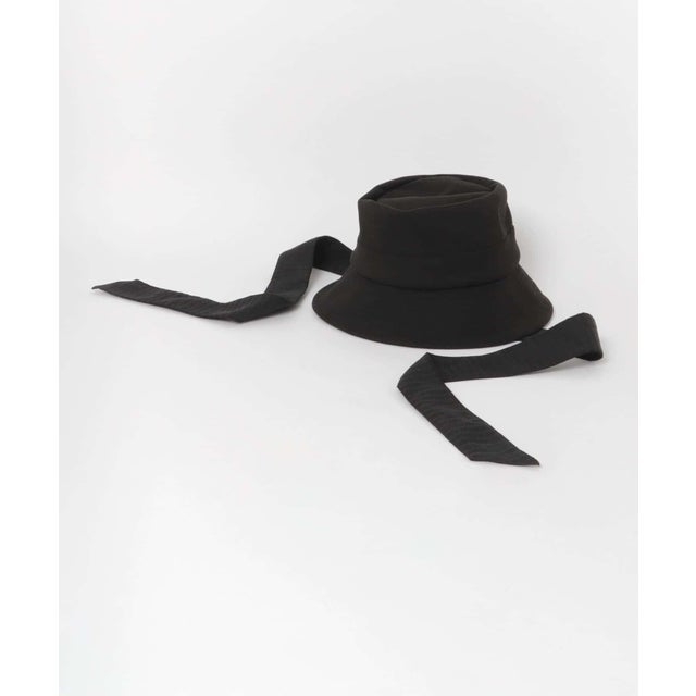 2WAYリボンバケットハット （BLACK）