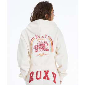 ジップアップ パーカー フーディー レディース ロゴ クロップド丈 （OWT）