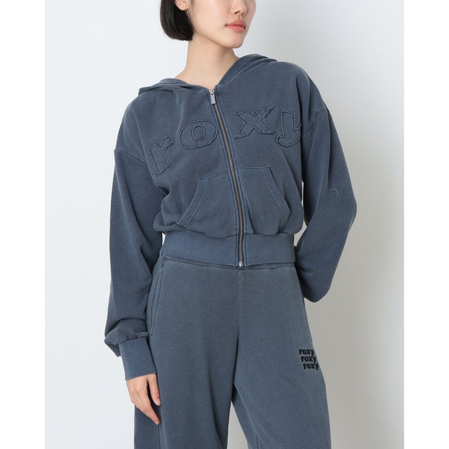 アウトドアカジュアル スウェットフルジップ SALT FADE ZIP （ネイビー）