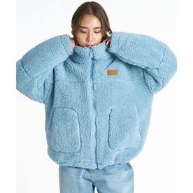 ジャケット レディース 撥水 TEDDY BOA JACKET （BLU）
