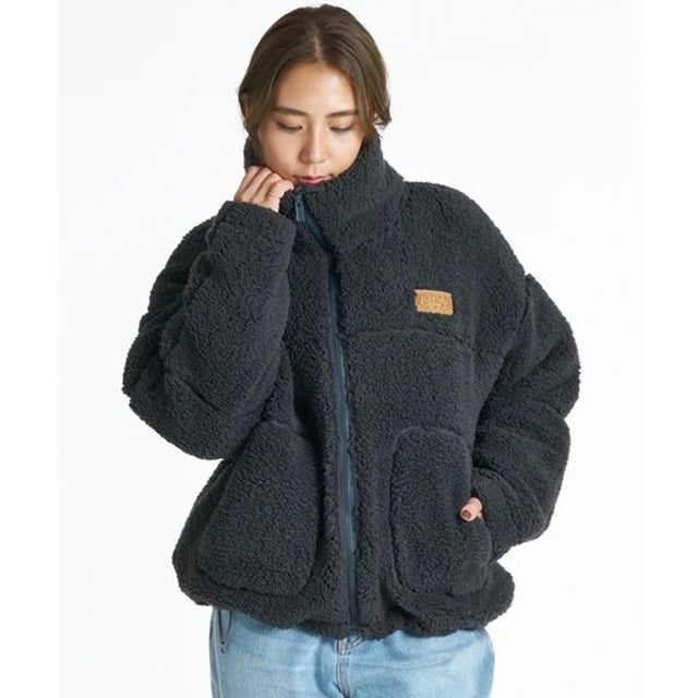 ジャケット レディース 撥水 TEDDY BOA JACKET （CHA）
