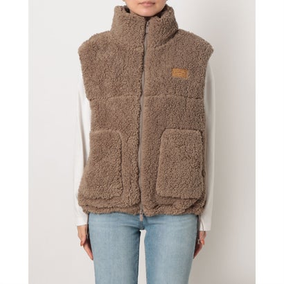 レディース アウトドアカジュアル ベスト TEDDY BOA VEST RJK264039 （MOC）｜詳細画像