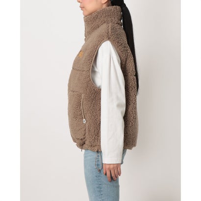 レディース アウトドアカジュアル ベスト TEDDY BOA VEST RJK264039 （MOC）｜詳細画像