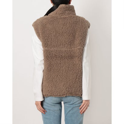 レディース アウトドアカジュアル ベスト TEDDY BOA VEST RJK264039 （MOC）｜詳細画像
