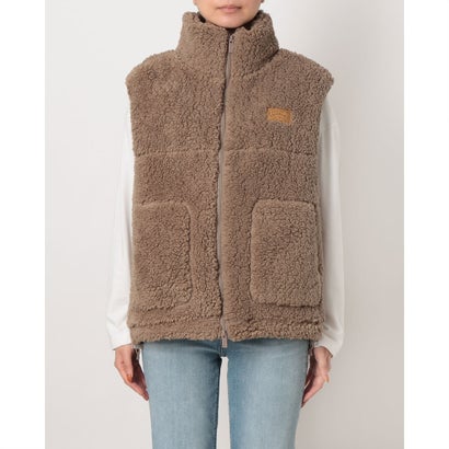 レディース アウトドアカジュアル ベスト TEDDY BOA VEST RJK264039 （MOC）｜詳細画像