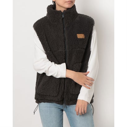 レディース アウトドアカジュアル ベスト TEDDY BOA VEST RJK264039 （CHA）｜詳細画像