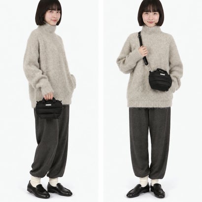 トートバッグ レディース 小さめ ブランド ミニトート 軽量 肩掛け 斜めがけ ショルダー キルティング コンパクト フェザールー FEATHER ROO FE.べビールー.モデレートーB 3756 （ブロンズ）｜詳細画像