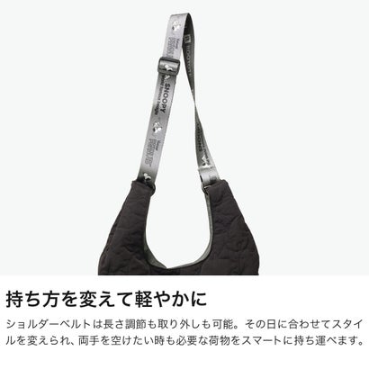 ショルダーバッグ レディース ブランド ミニ ショルダー 軽量 肩掛け 斜めがけバッグ トート かわいい スヌーピー 2WAY B5 IP.ルーショッパー.キルト.ピーナッツ-1N 8534 （カーキ）｜詳細画像