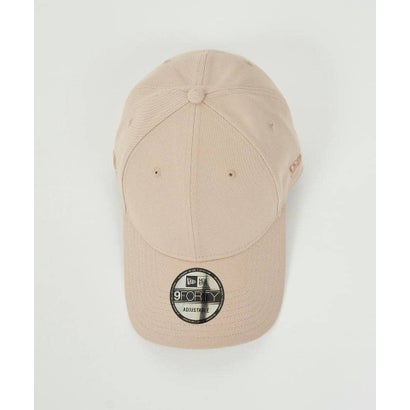【NEWERA】9FORTYサイドロゴキャップ （ベージュ）｜詳細画像