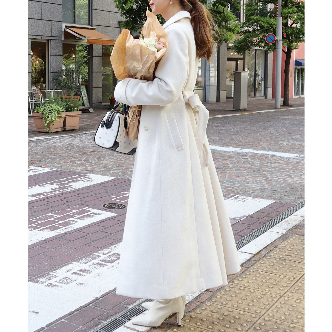ロイヤルパーティー ROYAL PARTY バックタックロングコート （オフ 