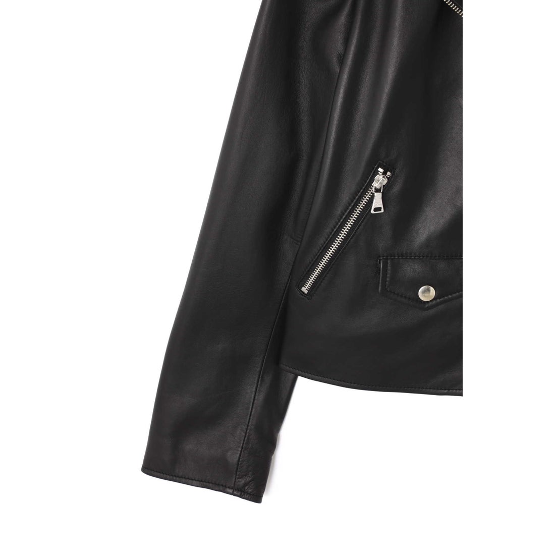 ROSE BUD ダブルレザージャケット ブラック1 -靴＆ファッション通販
