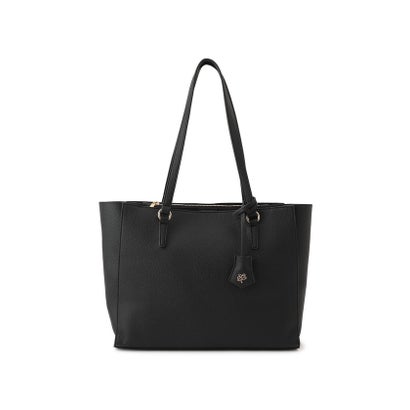 ロペピクニック パサージュ ROPE' PICNIC PASSAGE チャーム付きA4サイズトートバッグ/軽量・2WAY・A4対応 （ブラック（01））｜詳細画像