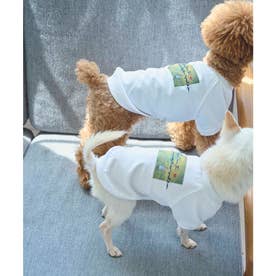 【DOG】RENU PHOTO＆LOGO Tシャツ 【返品不可商品】 （ホワイト（10））
