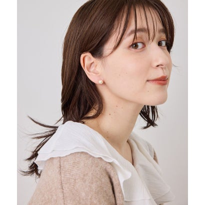 ワンパールピアス （ゴールド（90））｜詳細画像