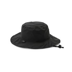 【KiU】一部店舗限定/UV&RAIN PACKABLE SAFARI HAT （ブラック（01））