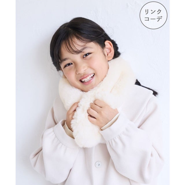 【KIDS/キッズ】フェイクファーティペット/リンクコーデ （キナリ（16））