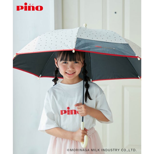 
                    【KIDS】【Pino meets ROPE' PICNIC】【晴雨兼用・遮光】キッズ傘 （レッド系（61））