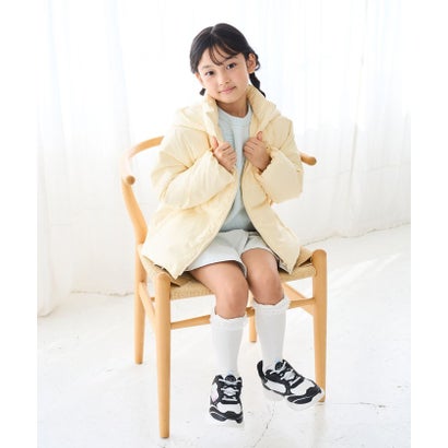 ロペピクニックキッズ ROPE' PICNIC KIDS 【KIDS/キッズ】GREEN DOWN MINOTECH ショートダウンジャケット/フード取り外し （クリーム（83））｜詳細画像