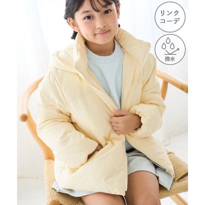 ロペピクニックキッズ ROPE' PICNIC KIDS 【KIDS/キッズ】GREEN DOWN MINOTECH ショートダウンジャケット/フード取り外し （クリーム（83））｜詳細画像