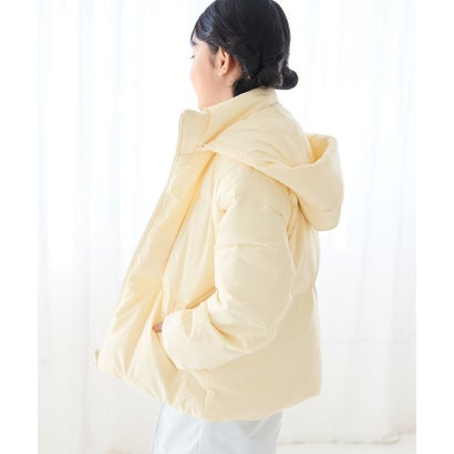 ロペピクニックキッズ ROPE' PICNIC KIDS 【KIDS/キッズ】GREEN DOWN MINOTECH ショートダウンジャケット/フード取り外し （ブラック（01））｜詳細画像