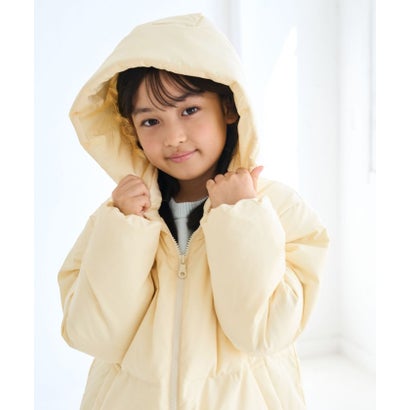 ロペピクニックキッズ ROPE' PICNIC KIDS 【KIDS/キッズ】GREEN DOWN MINOTECH ショートダウンジャケット/フード取り外し （サックス（48））｜詳細画像