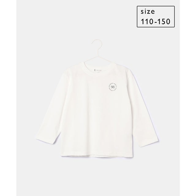
                    【KIDS】バックプリントロンTシャツ （オフホワイト（15））