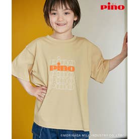 【KIDS】【Pino meets ROPE' PICNIC】PinoロゴひんやりTシャツ （ベージュ（27））