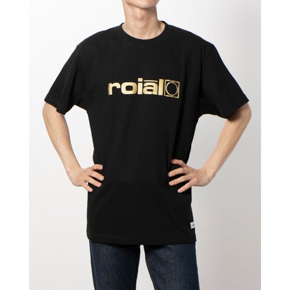 ロイアル roial Tシャツ （BLACK×GOLD）｜詳細画像