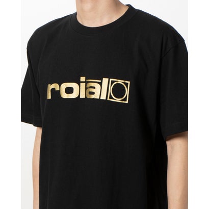 ロイアル roial Tシャツ （BLACK×GOLD）｜詳細画像