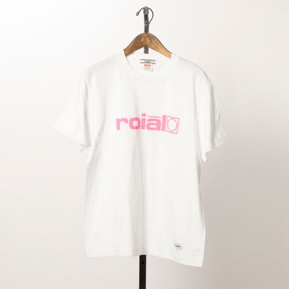 ロイアル roial Tシャツ （WHITE×PINK）｜詳細画像