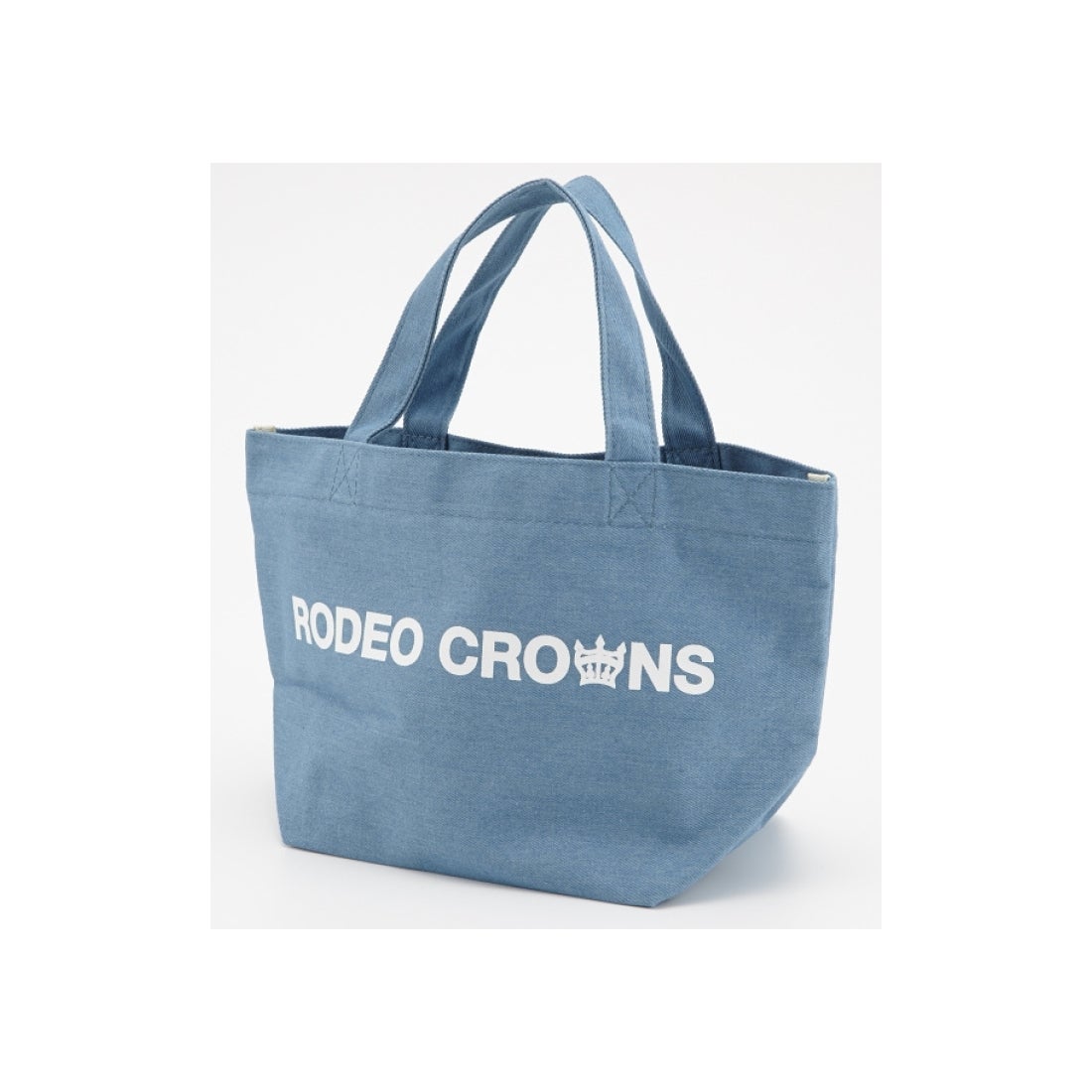 RODEO CROWNS WIDE BOWL クラウンカラーミニトート ライトブルー -靴 