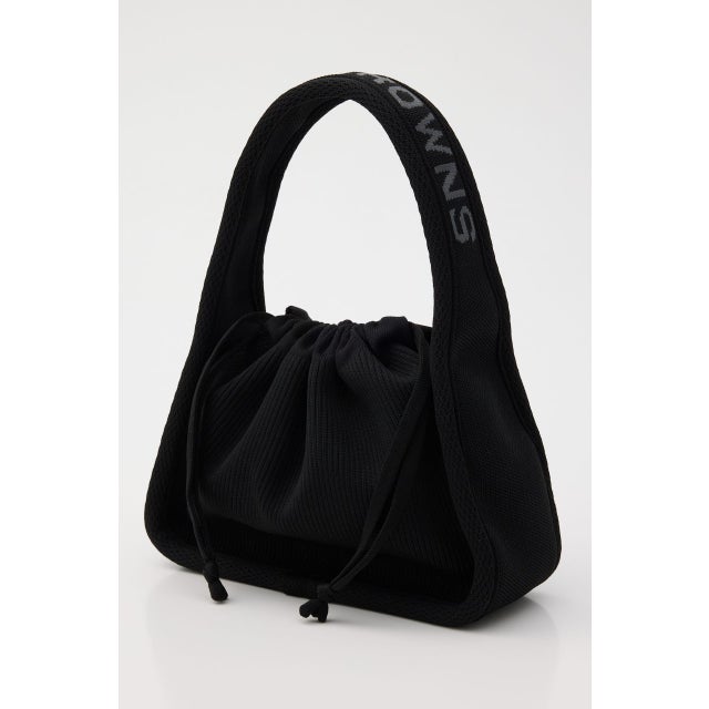 ニットハンドバッグ BLK