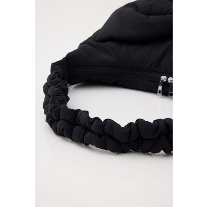 リボンビッグラウンドショルダー BLK｜詳細画像