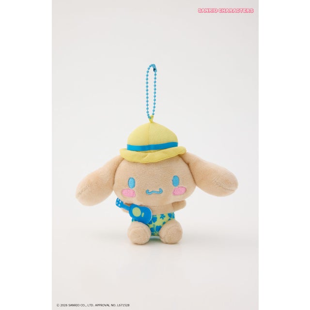 (サンリオキャラクターズ)サマーマスコットホルダー 柄YEL5