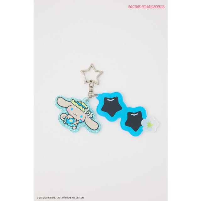 (サンリオキャラクターズ)サングラスチャーム 柄BLU5