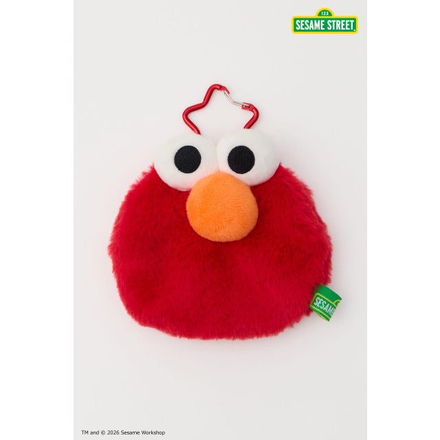 (SESAME STREET) フェイスポーチ RED