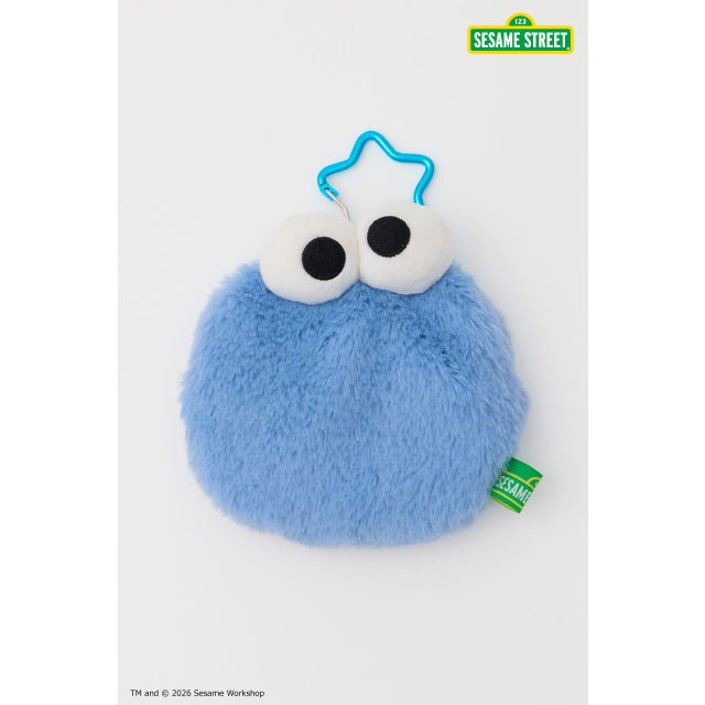 (SESAME STREET) フェイスポーチ BLU