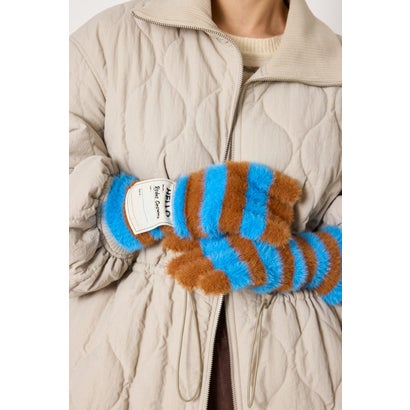 シャギーボーダーグローブ 柄BLU5｜詳細画像